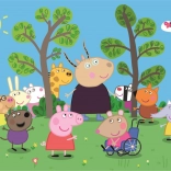 Puzzle Peppa Pig avec ses amis MAXI 24 pièces