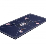 Poker Mat Blue 118 x 59 cm