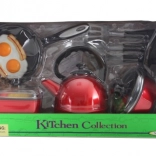 Grote set keukengerei voor kinderen, 13-delig