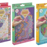 Grafix diamant schilderen – notitieboek A5 Mandala