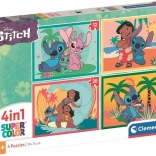 Puzzle Stitch 4-in-1 van Clementoni voor kinderen