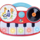 Interactive kids’ piano with light and sound effects 22 × 17 cm