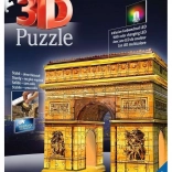 Puzzle 3D lumineux Édition Nuit Arc de Triomphe