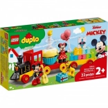 LEGO DUPLO Disney verjaardagstrein met MICKEY MOUSE en MINNIE