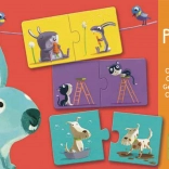 DJECO Duo puzzel Tegenstellingen