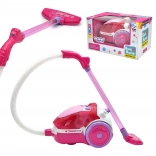 Woopie aspirateur jouet rose pour enfants avec fonction d’aspiration