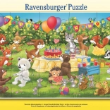 Puzzle Ravensburger Fête d’anniversaire avec des amis animaux 15 pièces