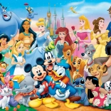 Educa houten puzzel Disney – Fantastische wereld, 100 stukjes