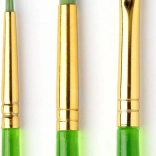 Face Paint Brushes - 3 pcs Yellow