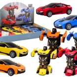 auto-robot 2v1 veranderende robot in 4 kleuren