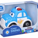 Police car with effects 15 cm