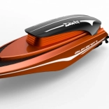 RC boat with acceleration, orange