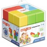Cubes magnétiques GEOMAG Magicube Color Recycled Crystal – 24 pièces