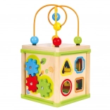 Wooden Activity Cube 5-in-1 BINO