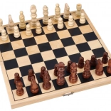 Échecs en bois Goki