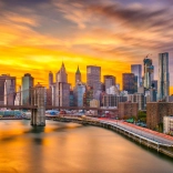 ENJOY Puzzle New York bei Dämmerung, USA – 1000 Teile