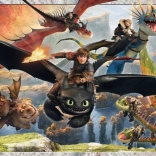 Ravensburger Puzzle How to Train Your Dragon: Good Dragons XXL 150 Pieces
