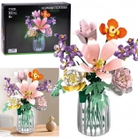 Kit bouquet en briques – 9 fleurs des champs, 563 pièces