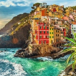 Legpuzzel TREFL Premium Plus Photo Odyssey: Riomaggiore, Italië – 1000 stukjes