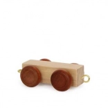 Small foot flat alphabet wagon for wooden train sets