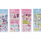 Decoratieve stickers met glitter 22x9,5 cm