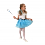 Kinder tutu-rok winterprinses met sneeuwvlokjes