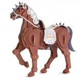 RoboTime wooden 3D puzzle Warrior Horse