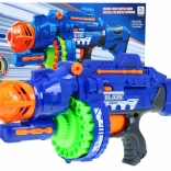 Large kids' blaster BLAZE STORM with 40 foam darts