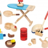 Goki houten speelgoed huishoudelijke apparaten voor rollenspel