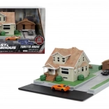Fast & Furious nanodiorama Toretto’s huis met autootjes