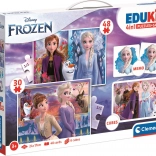 Frozen 4-in-1 Game Set CLEMENTONI