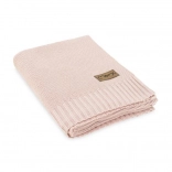 Couverture tricotée pour enfants MoMi HUG rose