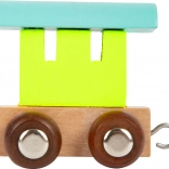 Small Foot colorful carriage for wooden railway