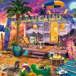 Puzzle Mobilheim 1000 Teile