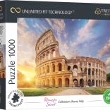 Puzzle TREFL UFT Romantic Sunset: Colosseum Rome 1000 pieces