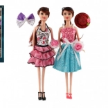 Articulated fashion doll with accessories 30 cm