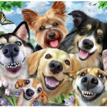 Selfie honden-selfie puzzel 500 stukjes Ravensburger