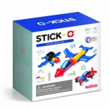 jeu de construction magnétique STICK-O set urbain 16 pièces