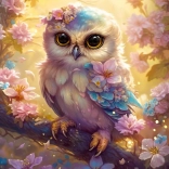 Enjoy Puzzle Niedliche Eule 1000 Teile