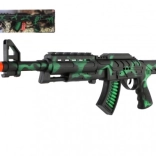 Spark-effect ARMY toy submachine gun, friction-powered, 62 cm