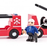 Fire truck with ladder