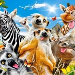 Puzzel 500 stukjes African Selfie