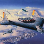 Modelvliegtuig Arado AR E.555 op schaal 1/72