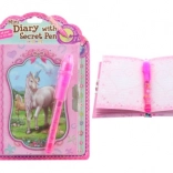 Secret Notebook with Unicorn and UV Pen