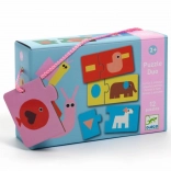 DJECO Duo Puzzle - Formes et animaux
