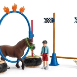 Schleich Farm World Course d'Agilité pour Poneys
