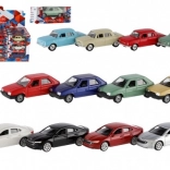 Modèle de voiture Škoda 1:60 de Welly, métal et plastique, 7 cm, roue libre, assortiment de couleurs en boîte