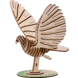 Wooden 3D Puzzle Pigeon WOODCRAFT