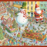 Ravensburger puzzel Kerstmis komt eraan, 500 stukjes