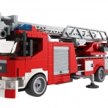 Brixies Plus Fire Truck with Rotating Ladder